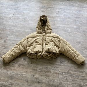 Zara Crop Puffer Jacket